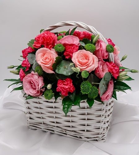 Dazzling Flower Basket