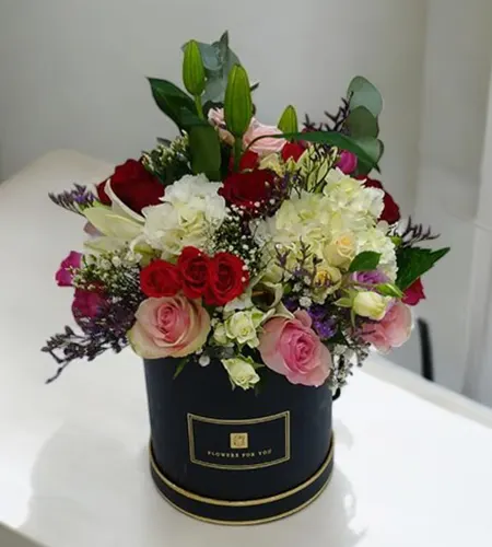 Spectacular Mix Flower Box Arrangement