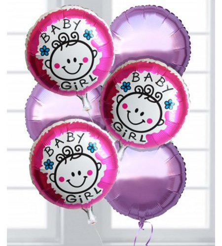 Baby Girl Balloons