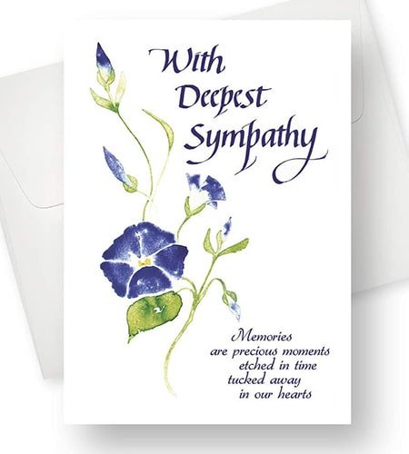 Deepest Sympathy Card