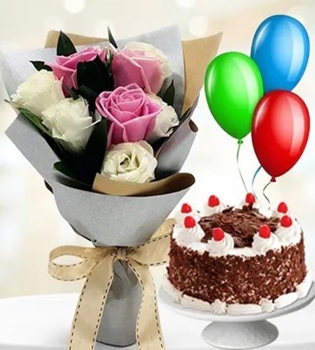 Roses With Happiness