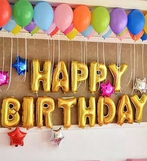 Classy Birthday Balloons Set