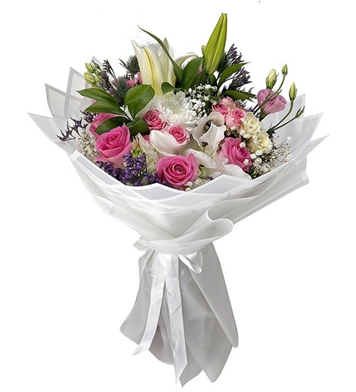 Symmetrical  Mix Flower Bouquet