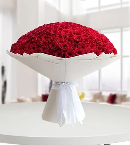 Luxury 300 Red Roses Bouquet – Ultimate Valentine’s Day Gift