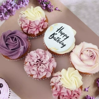 Yummy Birthday Cupcakes