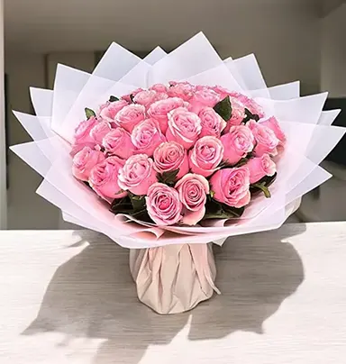 Pleasant 20 Pink Roses...