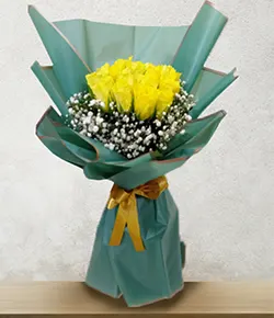 20 Yellow Rose Bouquet