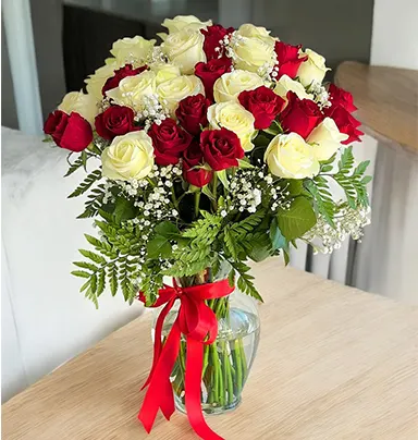 Mix of 30 Red and Whit...