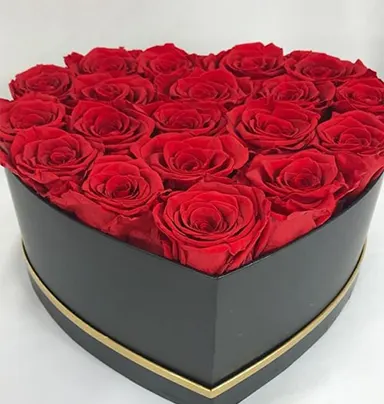 20 Red Rose In Heart S...