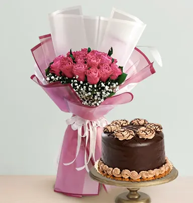 Light Pink Rose Bouque...