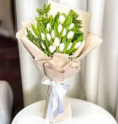 Precious 15 White Tuli...