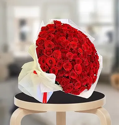 Dashing 50 Red Roses Big Bouquet