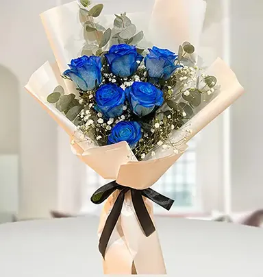 Sublime 24 Blue Roses Bouquet