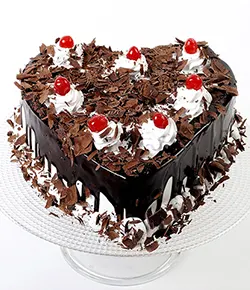 Flakey Hearts Black Fo...