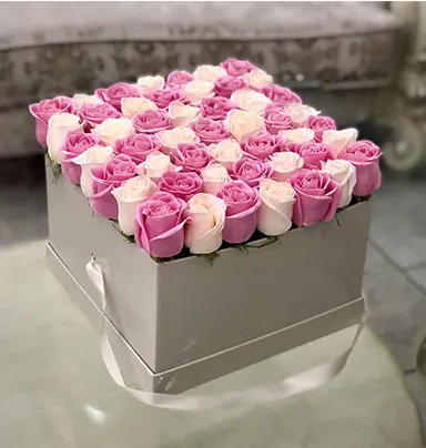 Adorable Pink And White R...