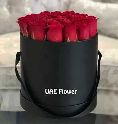 Tempting Red Rose Box – 18-20 Roses in Eleg...