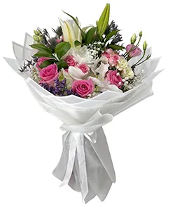 Symmetrical  Mix Flower Bouquet
