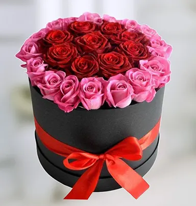 Dazzling Red Roses Box Ar...