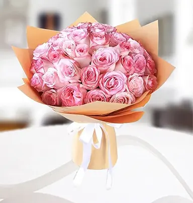 Elegant 25 Pink Rose B...