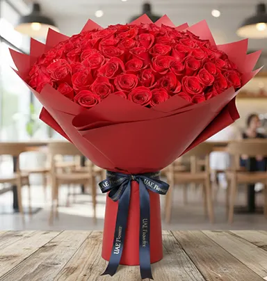 100 Red Rose Valentine...